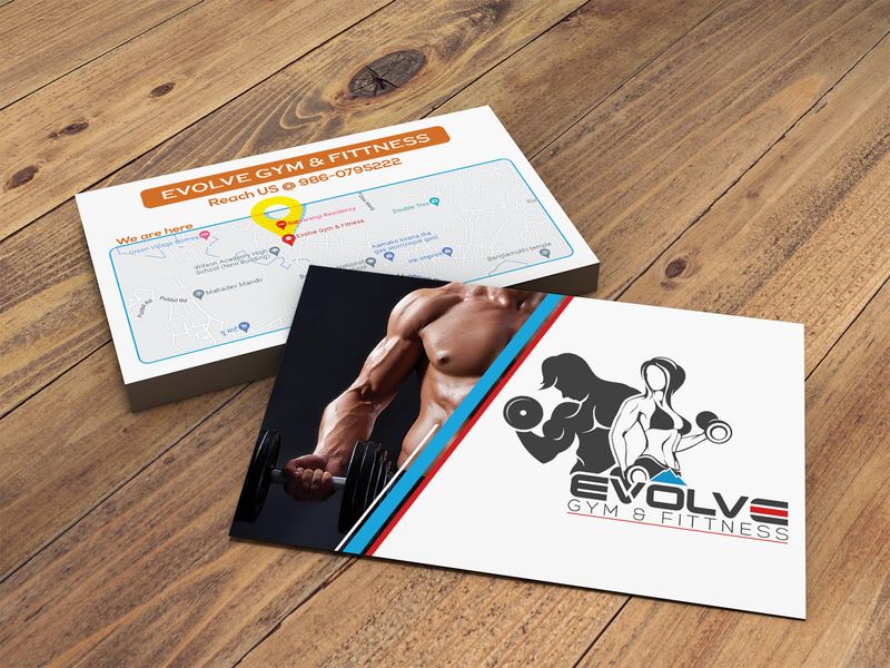Evolve Gym — Branding — Bishal Manandhar