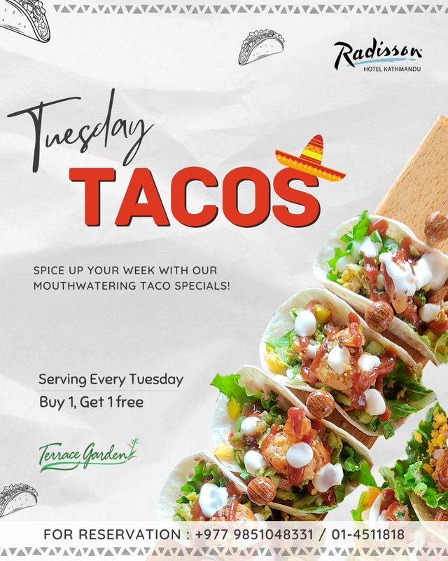Tacos Promotion — Bishal Manandhar